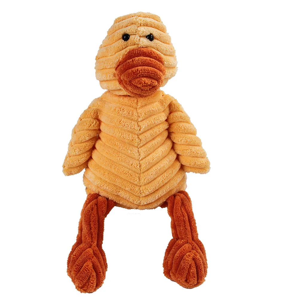 🐷 Crunchy Pals Corduroy Squeaky Dog Toy