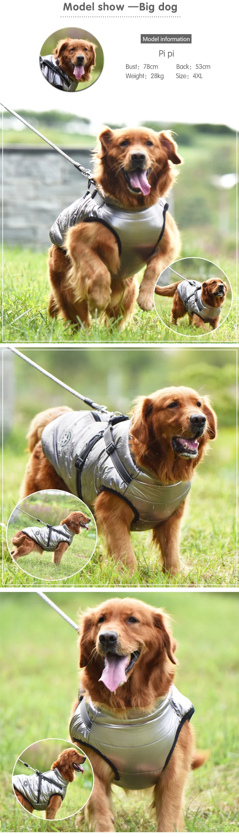 🐕‍🦺WinterWarm Elite Harness Jacket