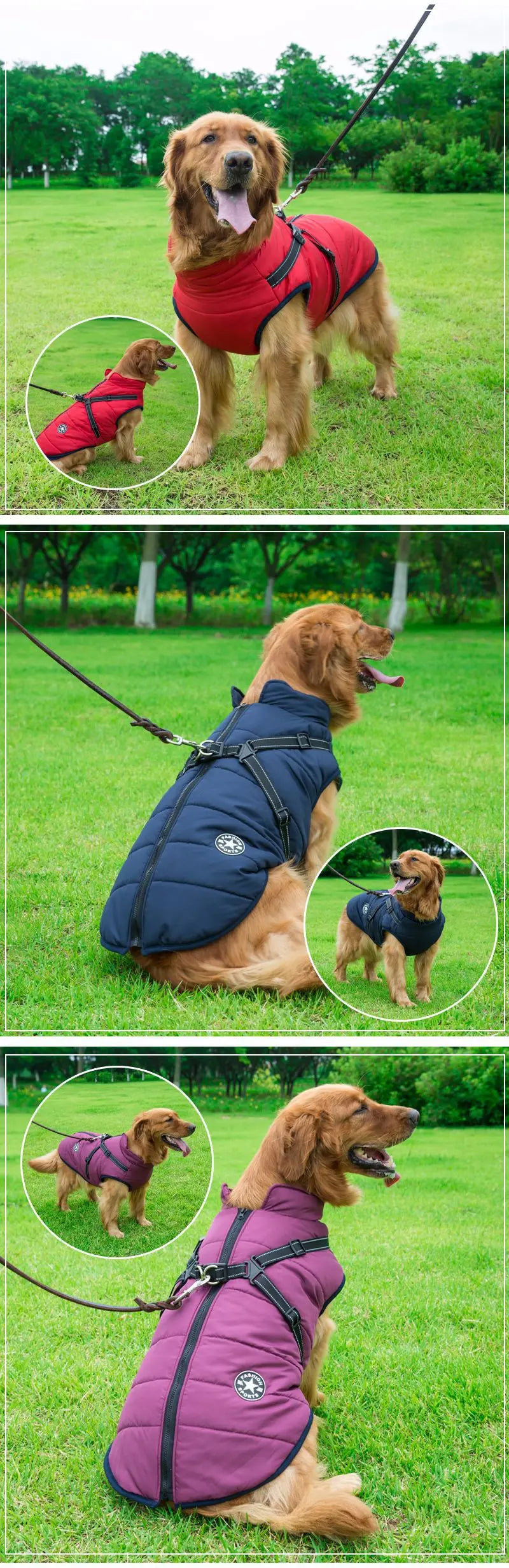 🐕‍🦺WinterWarm Elite Harness Jacket