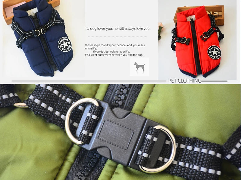 🐕‍🦺WinterWarm Elite Harness Jacket