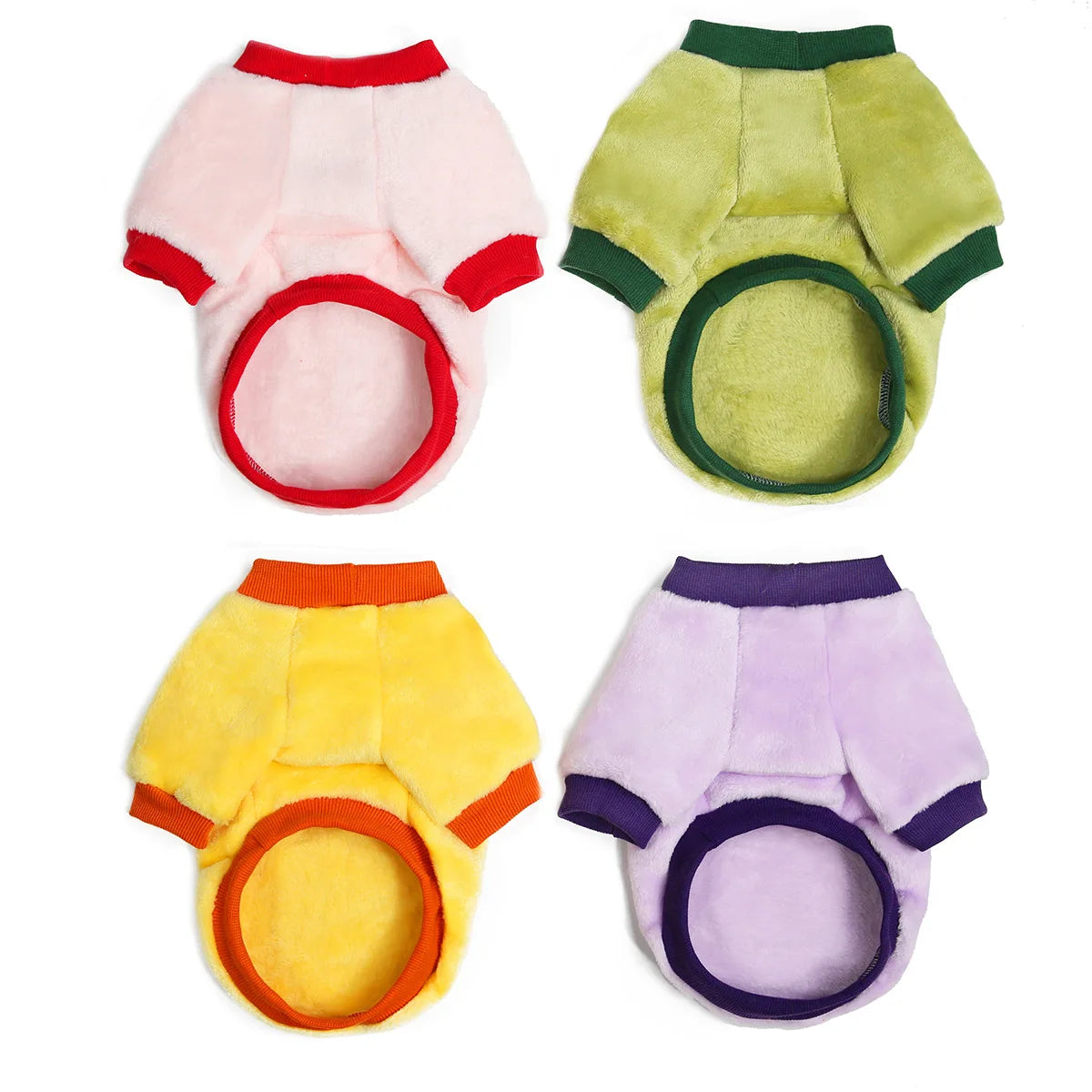 Cute Fruit Print Fleece Pet Jacket (Dog & Cat)
