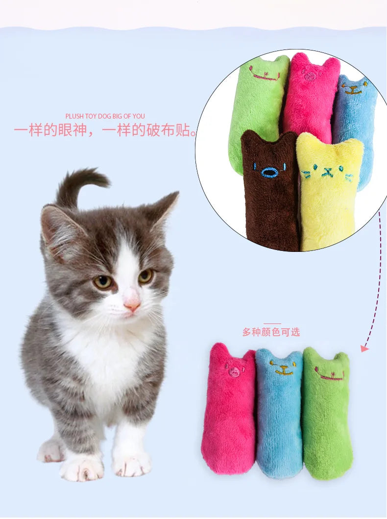 Catnip Chew Plush Toy (Teeth & Playtime Buddy)