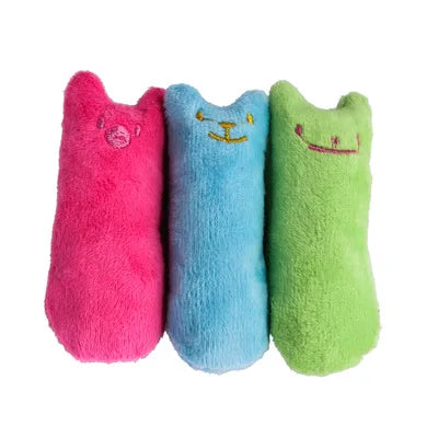 Catnip Chew Plush Toy (Teeth & Playtime Buddy)