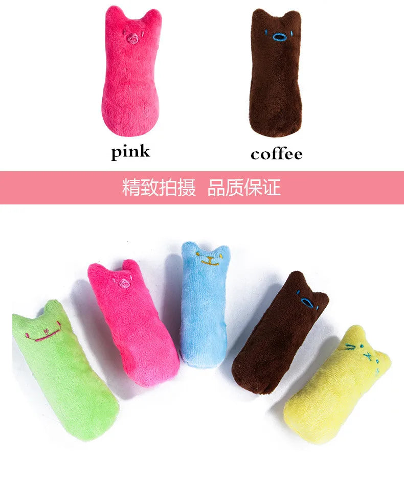 Catnip Chew Plush Toy (Teeth & Playtime Buddy)
