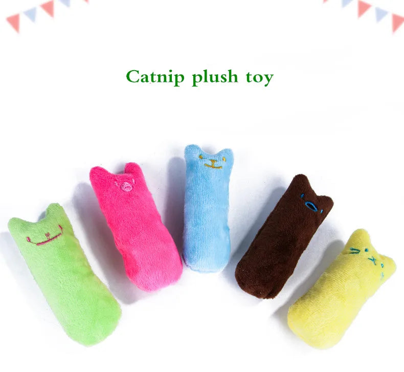 Catnip Chew Plush Toy (Teeth & Playtime Buddy)