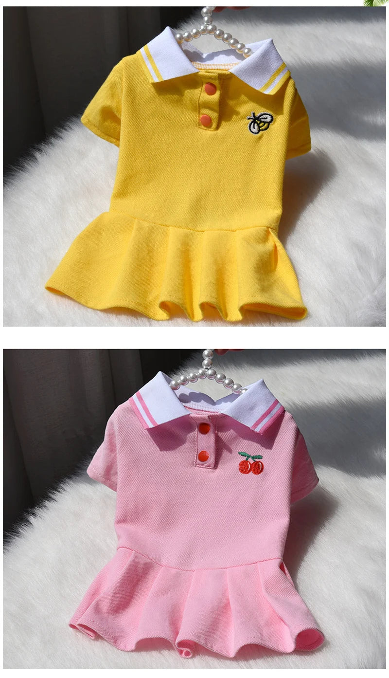 Cute Polo Pet Dress (Spring/Summer) 👗🐶
