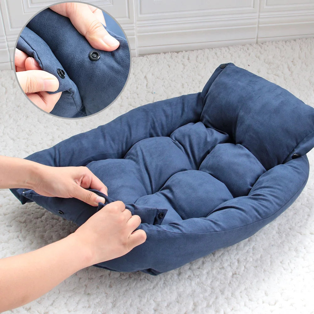 3-in-1 Cozy Cloud Pet Bed