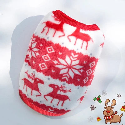 Winter Fleece Pet Vest for Small Dogs & Cats (XXS–XL)