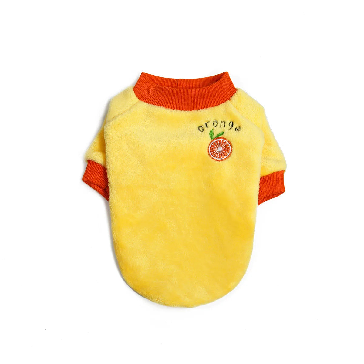 Cute Fruit Print Fleece Pet Jacket (Dog & Cat)