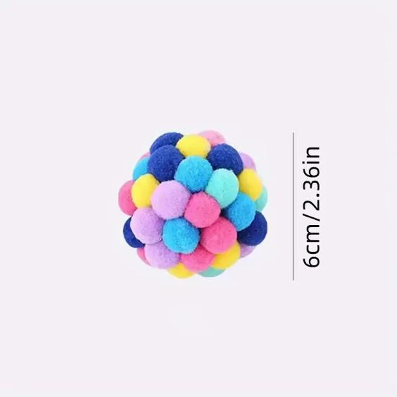 Color Pop Plush Bell Balls