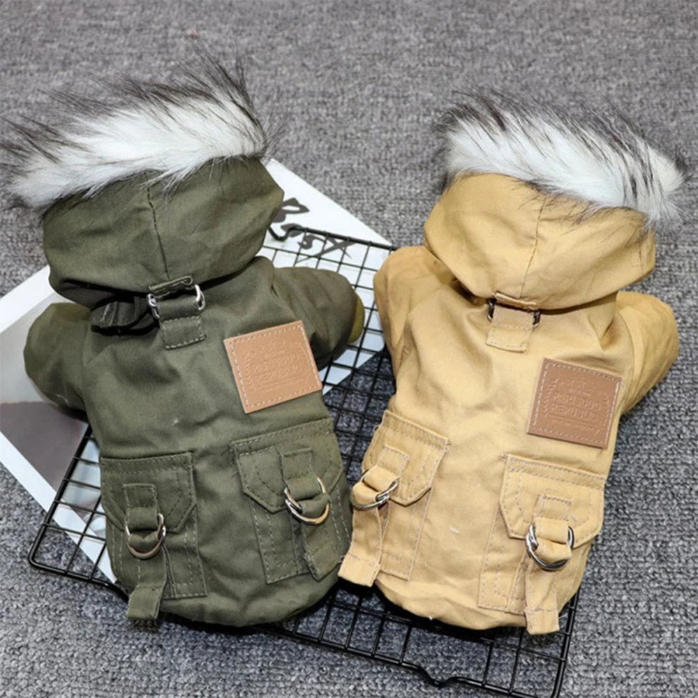 TrailWarm Hooded Pet Coat