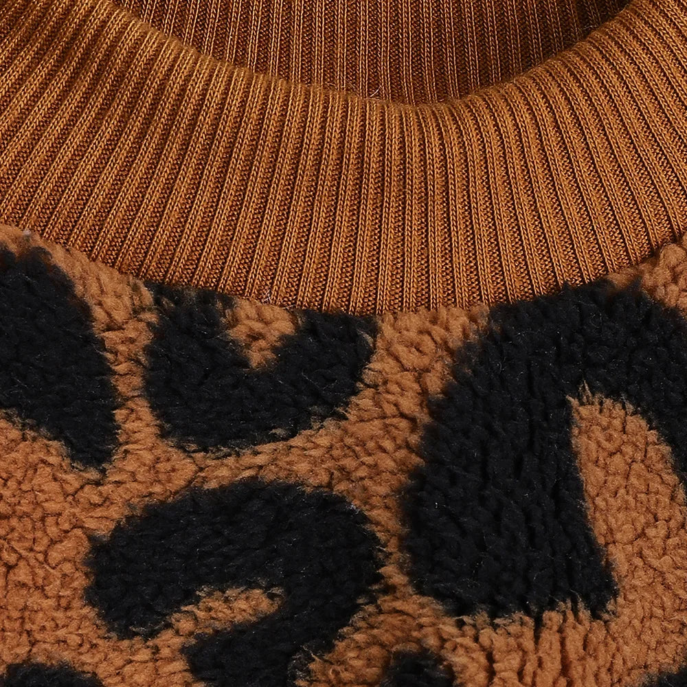 Leopard Cozy Dog Pullover