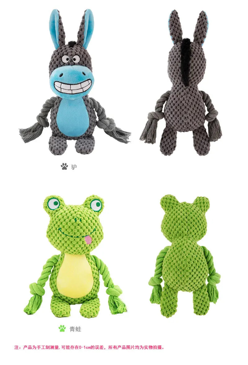 Plush Pals Squeaky Chew Toy