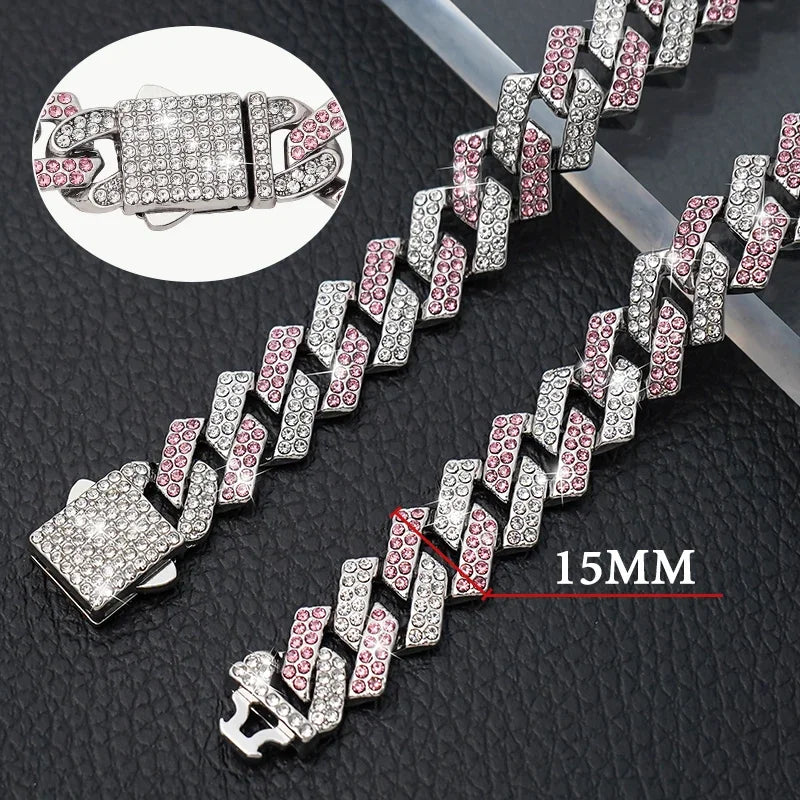 Diamond Cuban Chain Pet Necklace