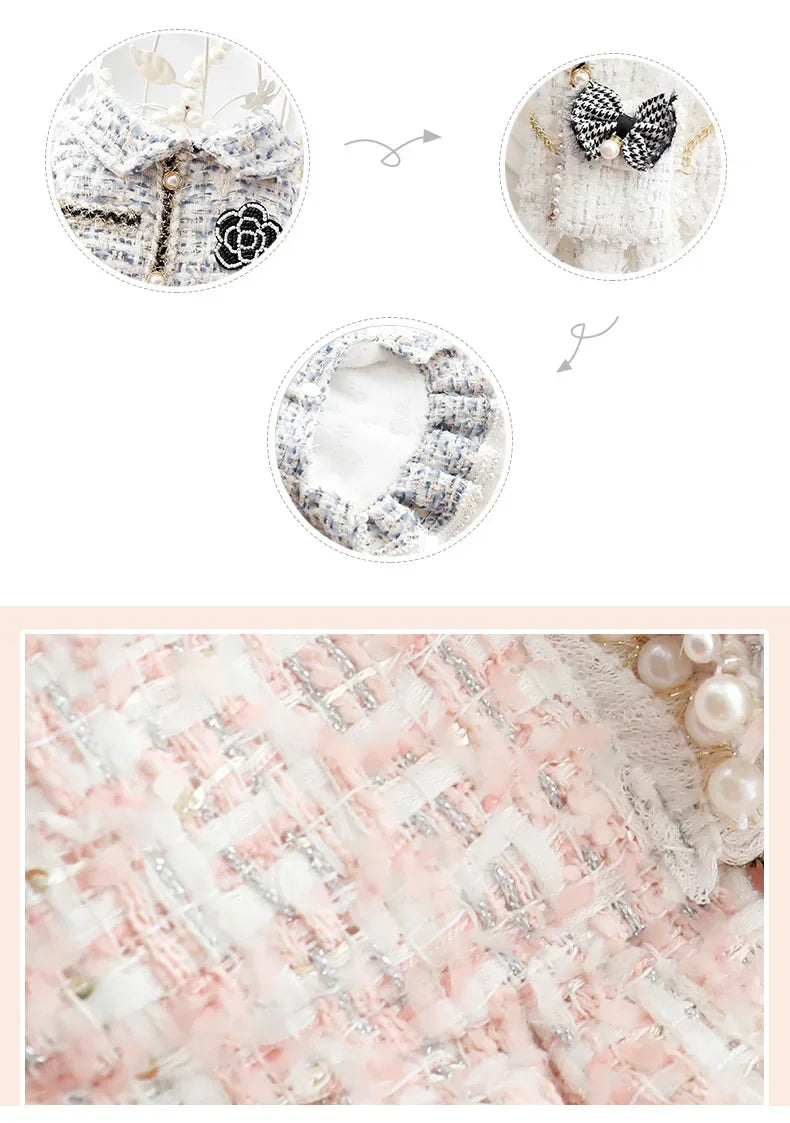 Luxury Princess Pet Dress with Matching Bag 👑✨
