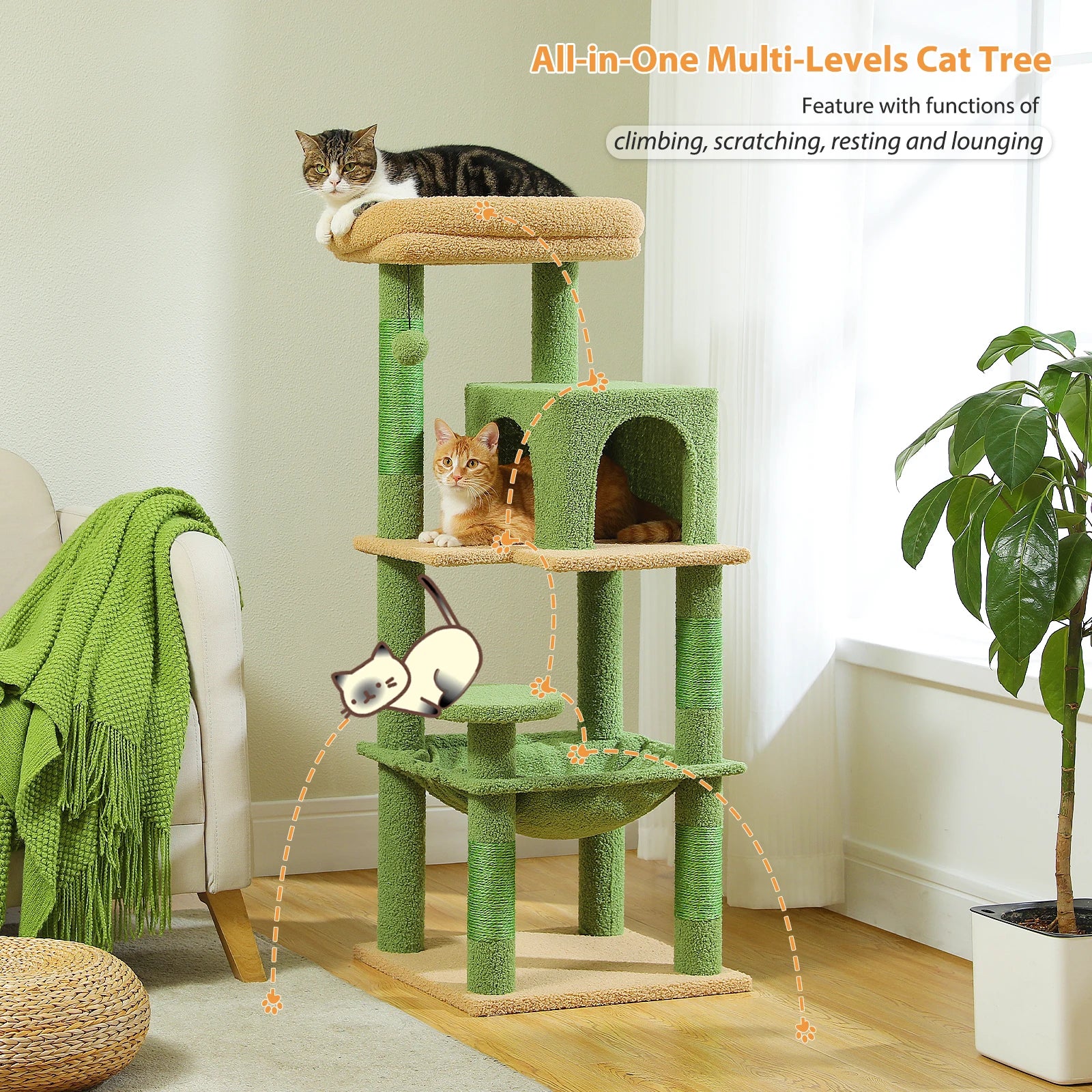 GreenHaven Cat Tree
