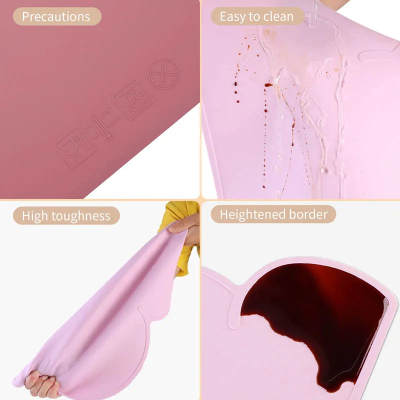 Waterproof, Non-Slip Bowl Placemat for Cats & Dogs