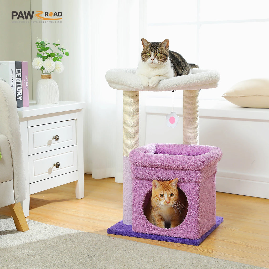 MiniNest Plush Cat Tower