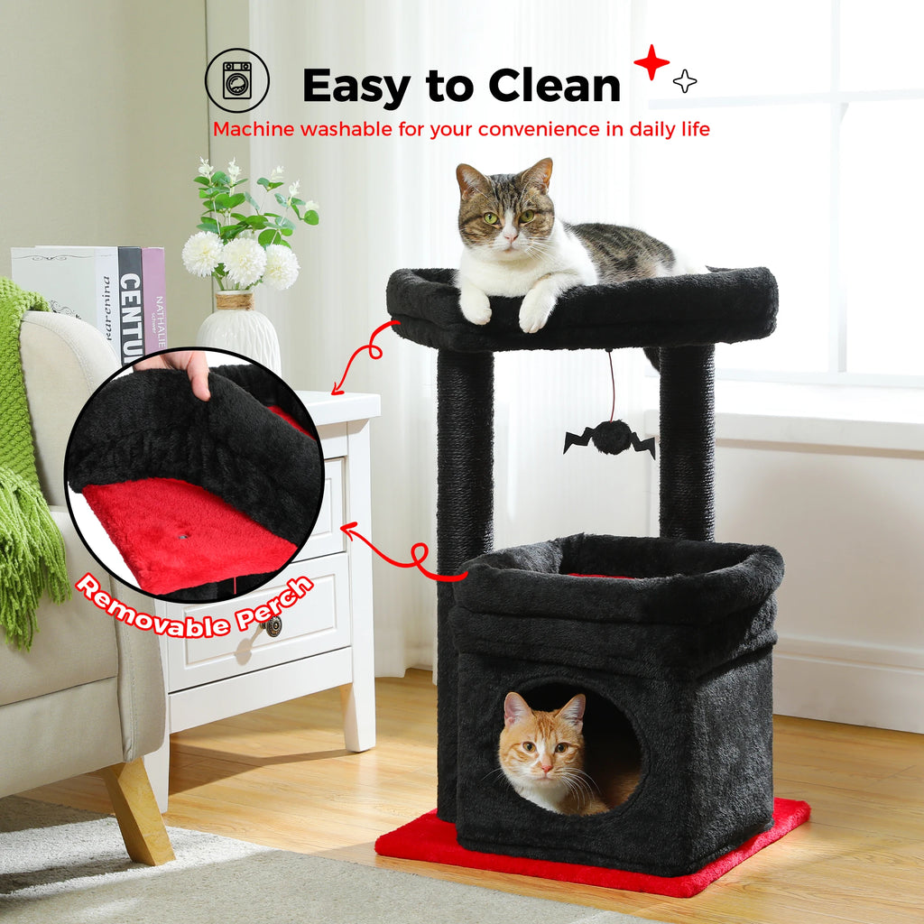 MiniNest Plush Cat Tower