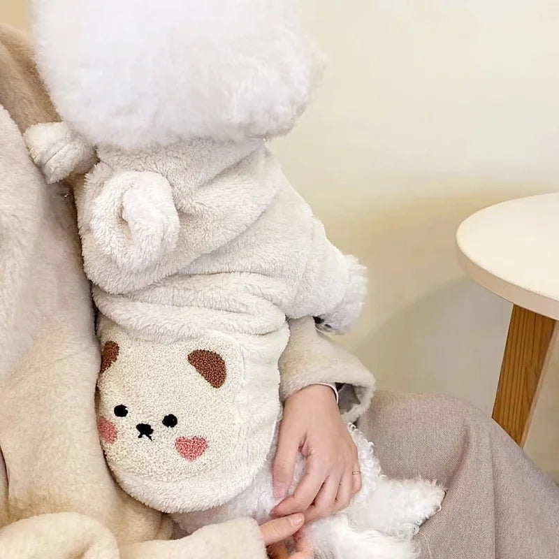 Cozy Bear Fleece Hoodie