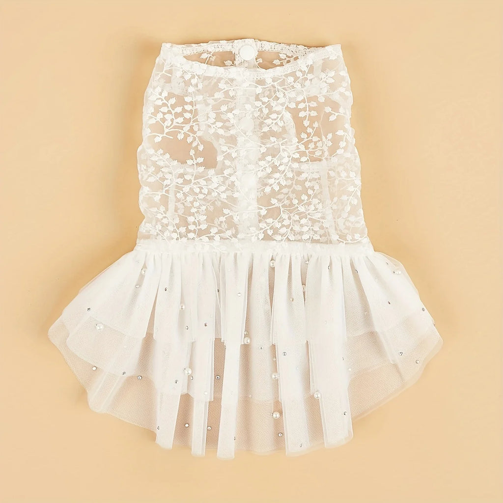 Pet Wedding Tulle Dress (Spring/Summer) 👰🐾✨