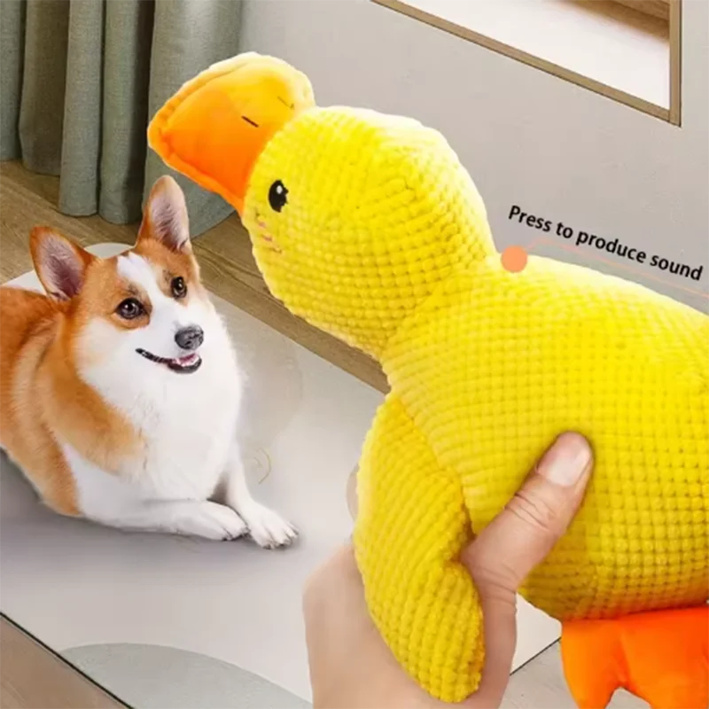 🐤Snuggle Duck Plush Squeaky Toy