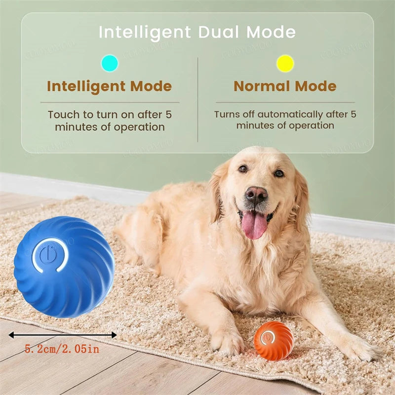 Smart Jump Ball Interactive Pet Toy (USB-C Rechargeable)