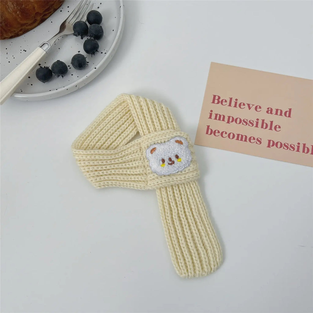 Necklace for Paws: Cozy Knit Pet Scarf