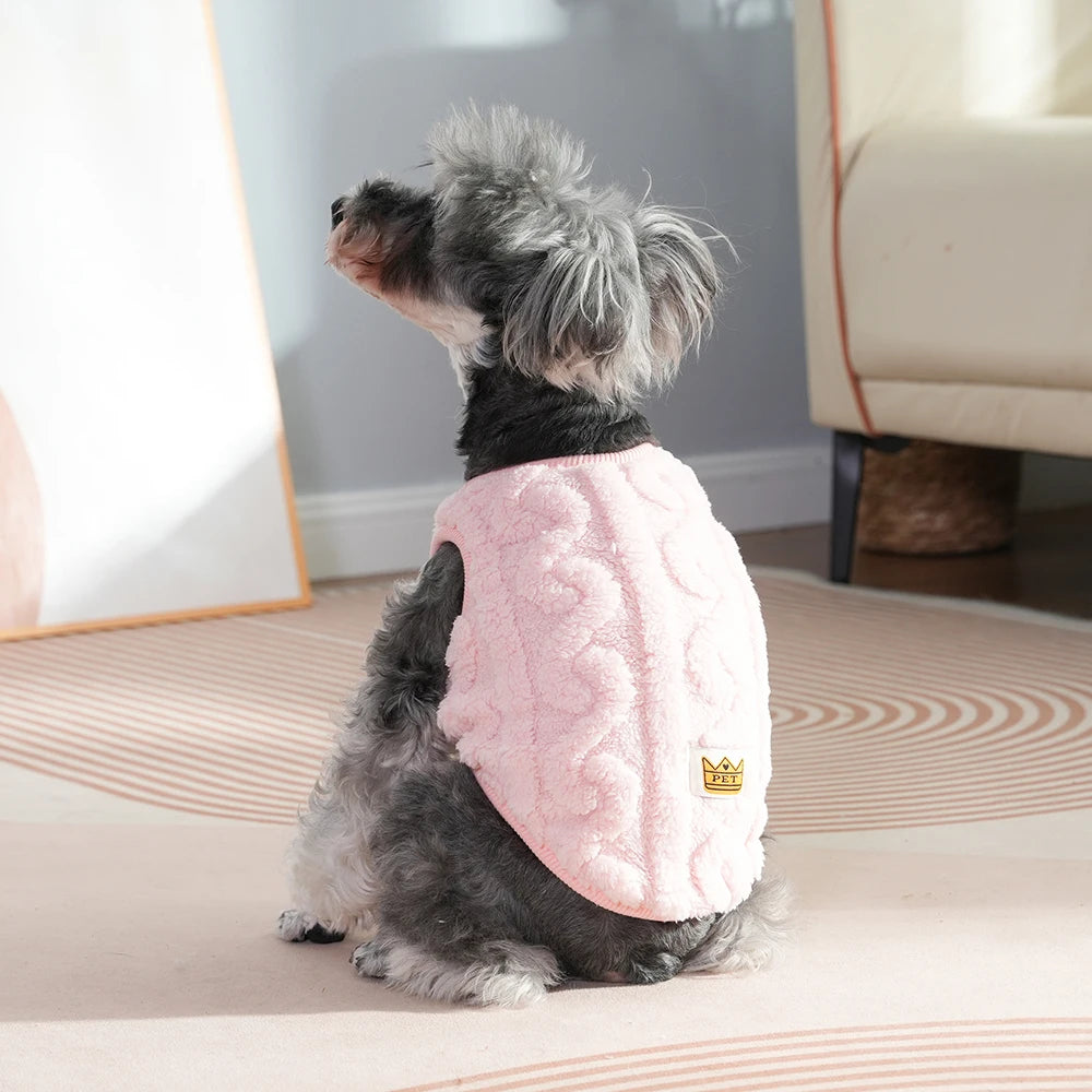 🧵Cozy Fleece Pet Sweater