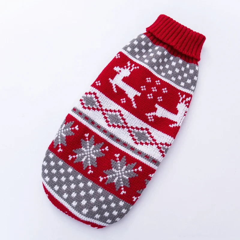 Warm Cartoon Cat Sweater for Cats & Kittens – Winter Knit Pullover
