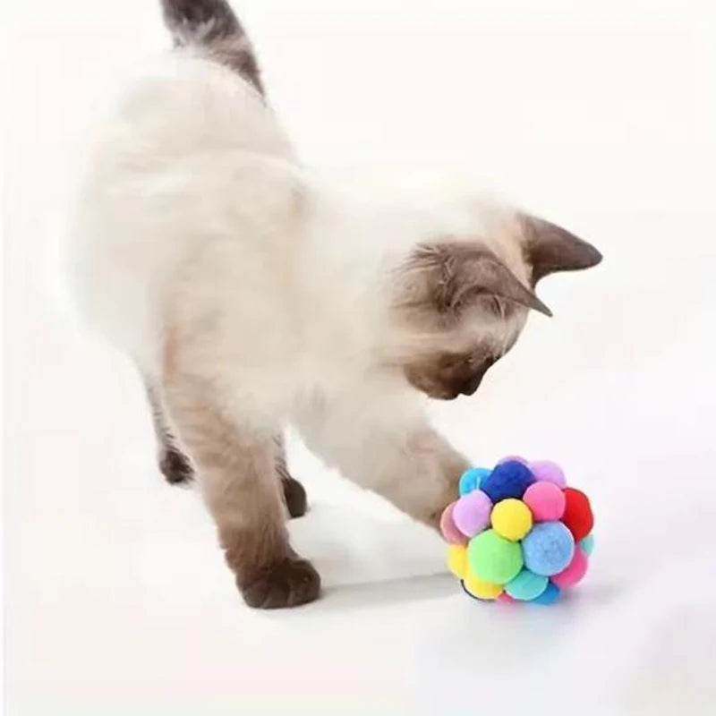 Color Pop Plush Bell Balls