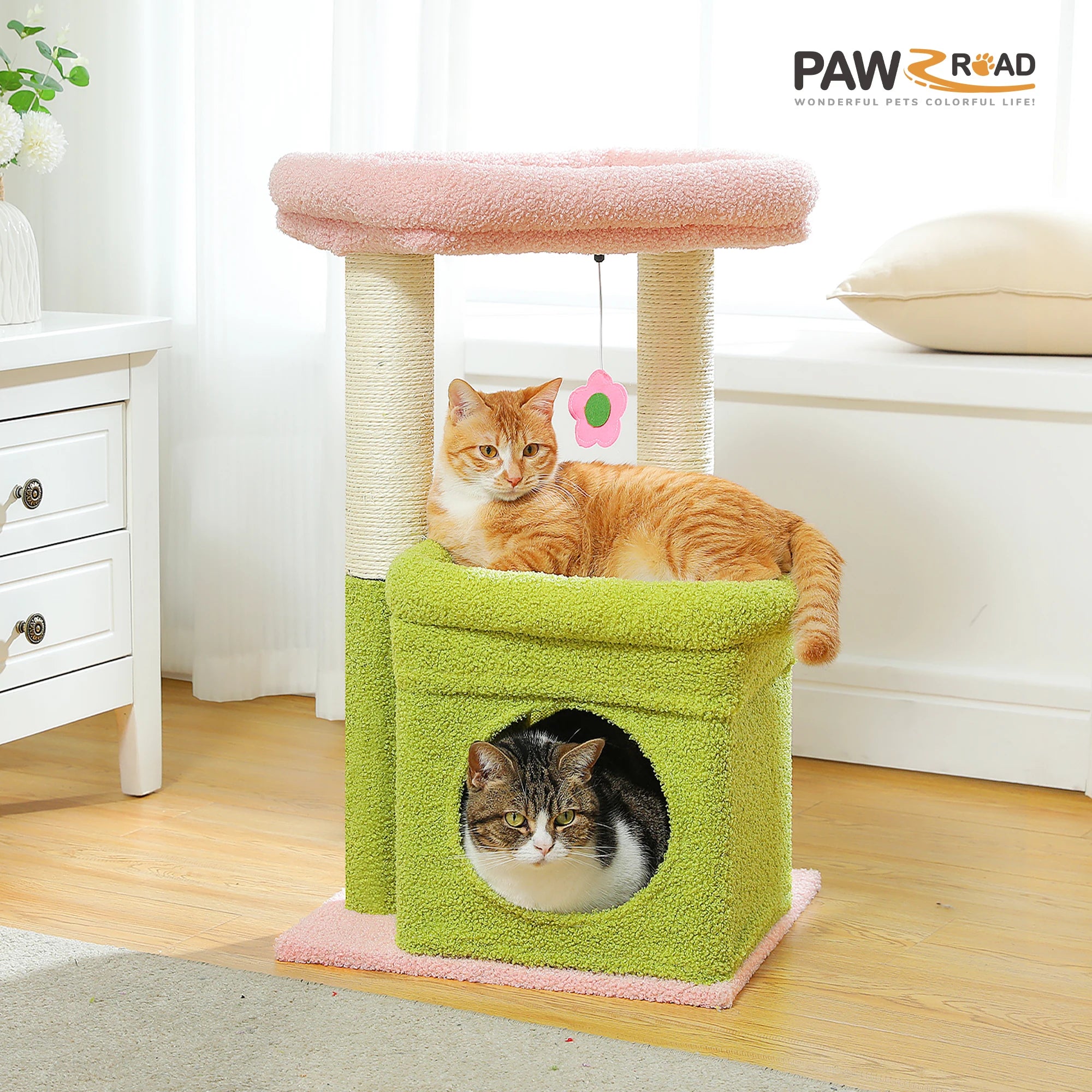 MiniNest Plush Cat Tower