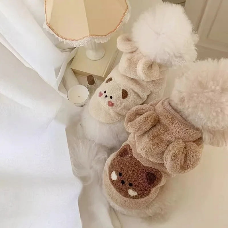 Cozy Bear Fleece Hoodie