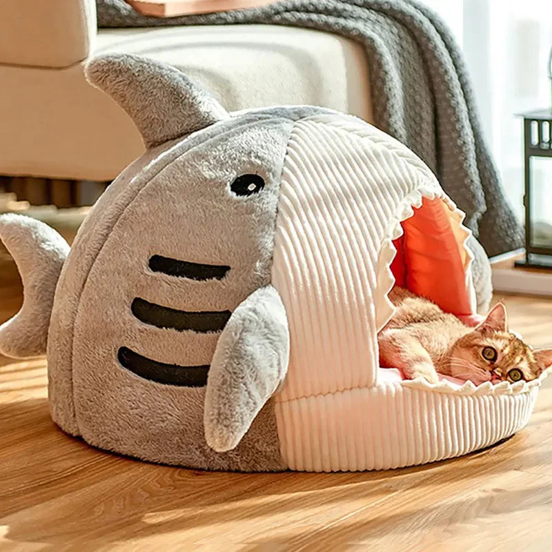 SharkNest Cozy Pet Cave