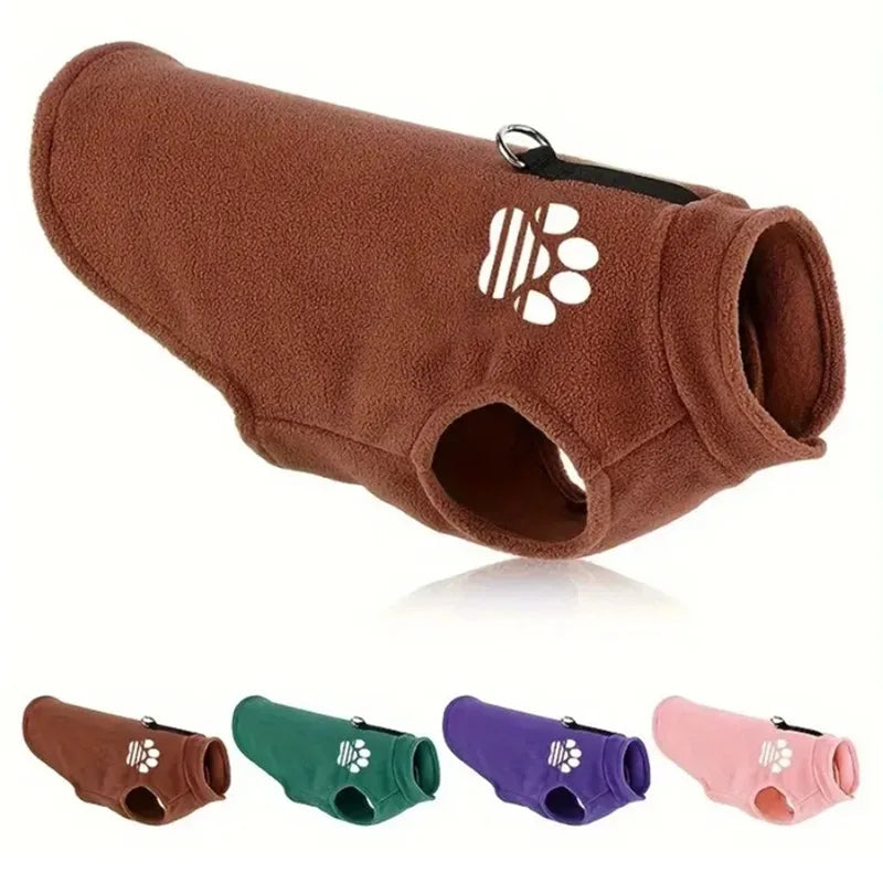 CozyPaws Fleece Pet Sweater
