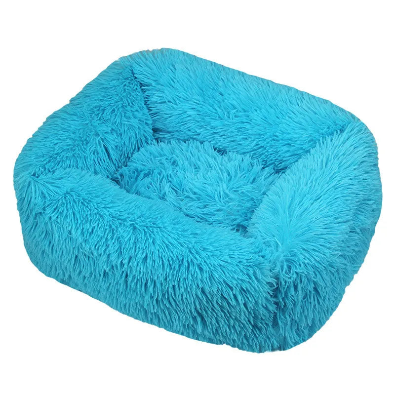 CloudCalm Plush Dog Bed