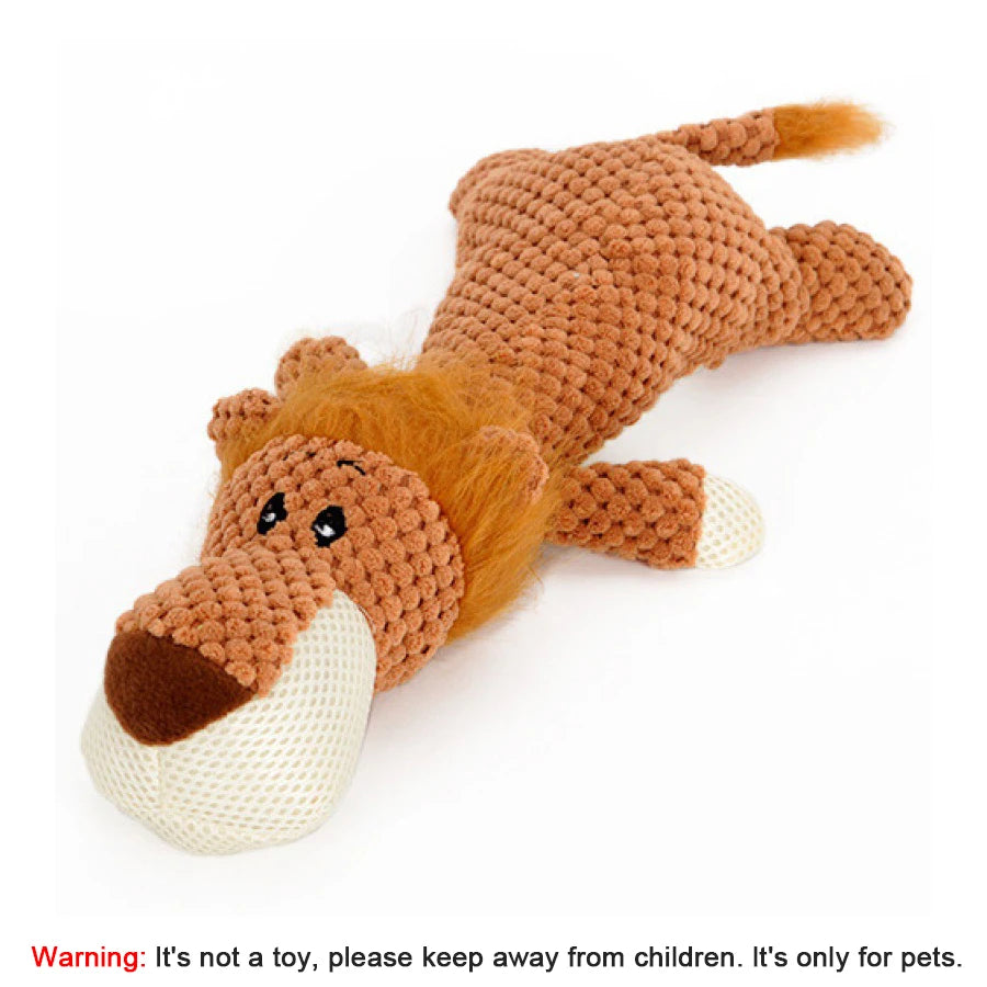 🐘Wild Pals Squeaky Plush Dog Toy