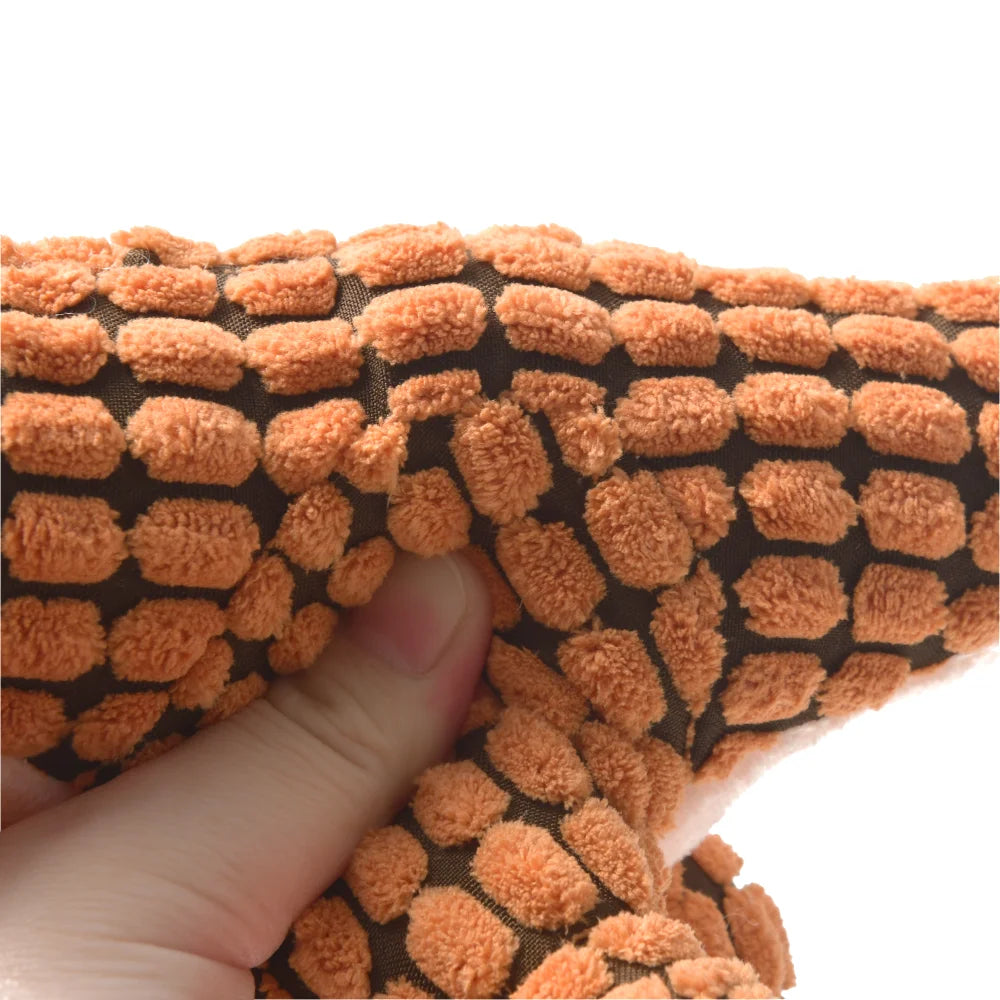 A playful plush companion designed for gentle chewing, cuddling, and everyday fun