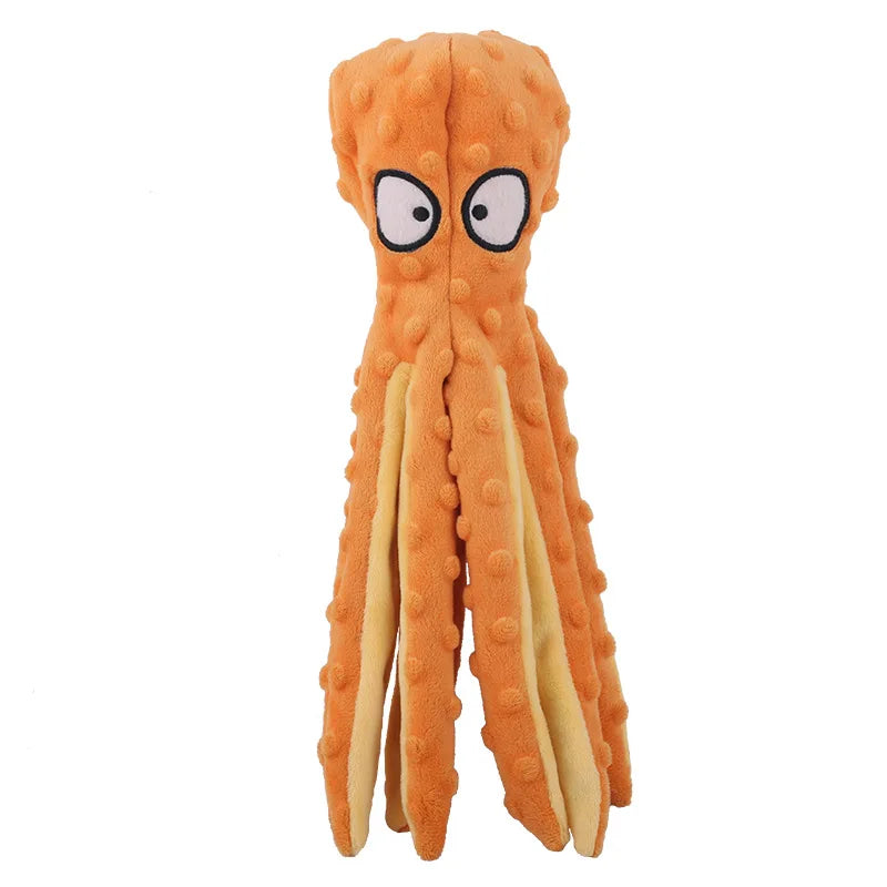 A playful plush companion designed for gentle chewing, cuddling, and everyday fun