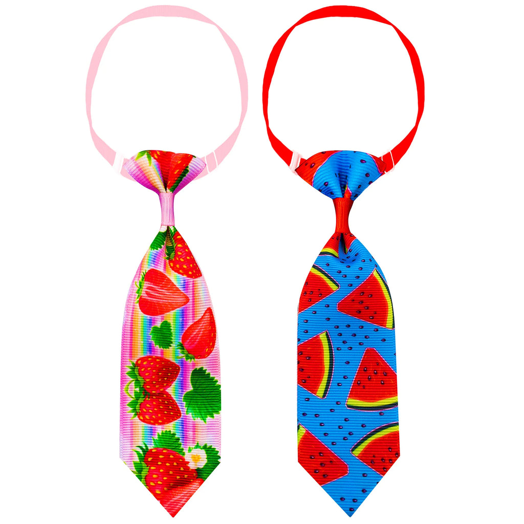 Colorful Pet Neckties Pack (10pcs)
