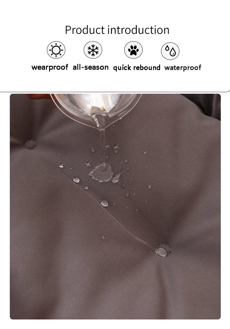 Durable Comfort Pet Sofa Bed – Thickened, Waterproof & Non-Slip Nest for Dogs & Cats