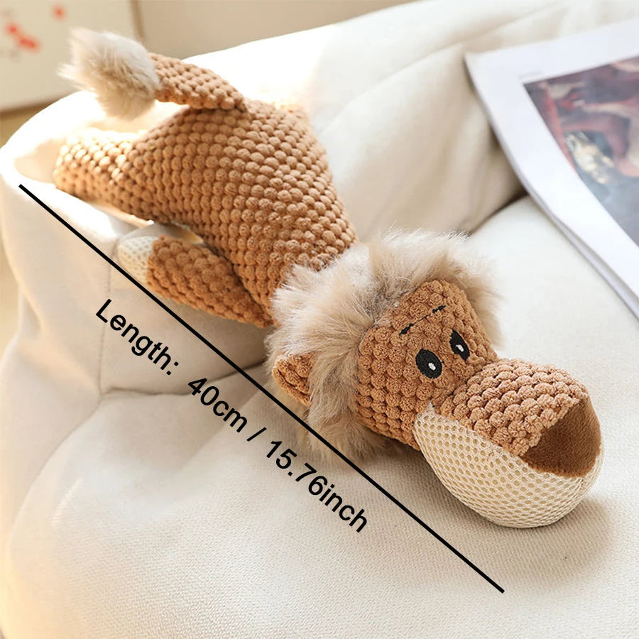 🐘Wild Pals Squeaky Plush Dog Toy
