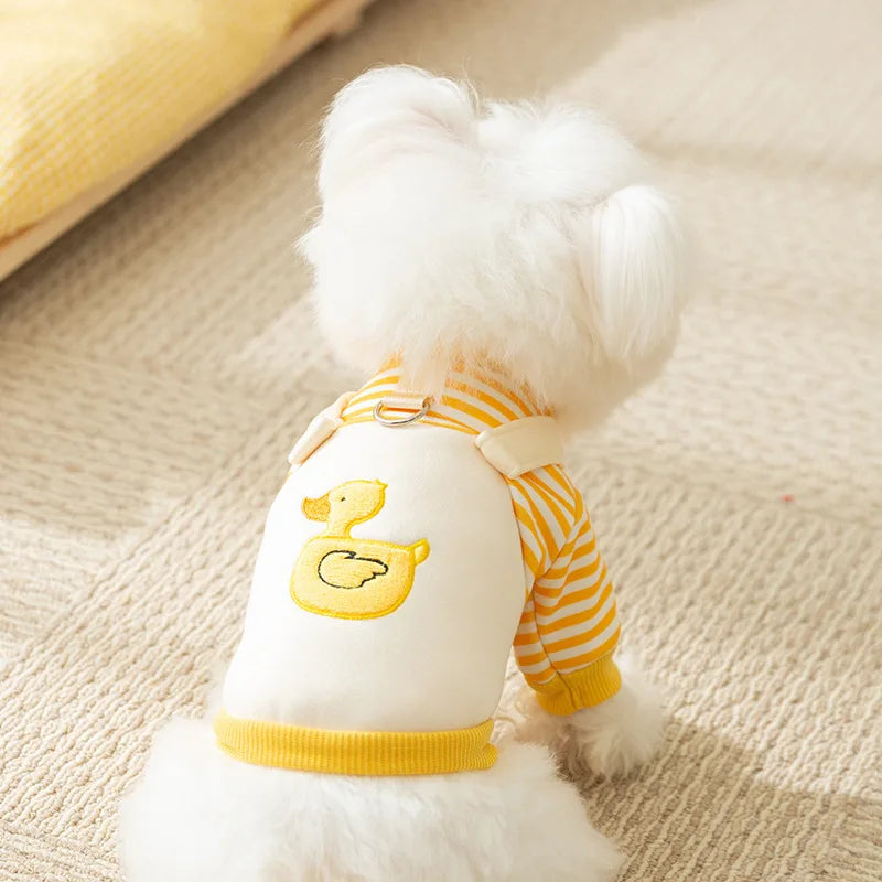 Winter Cartoon Dog Hoodie Sweatshirt (XS–XXL)