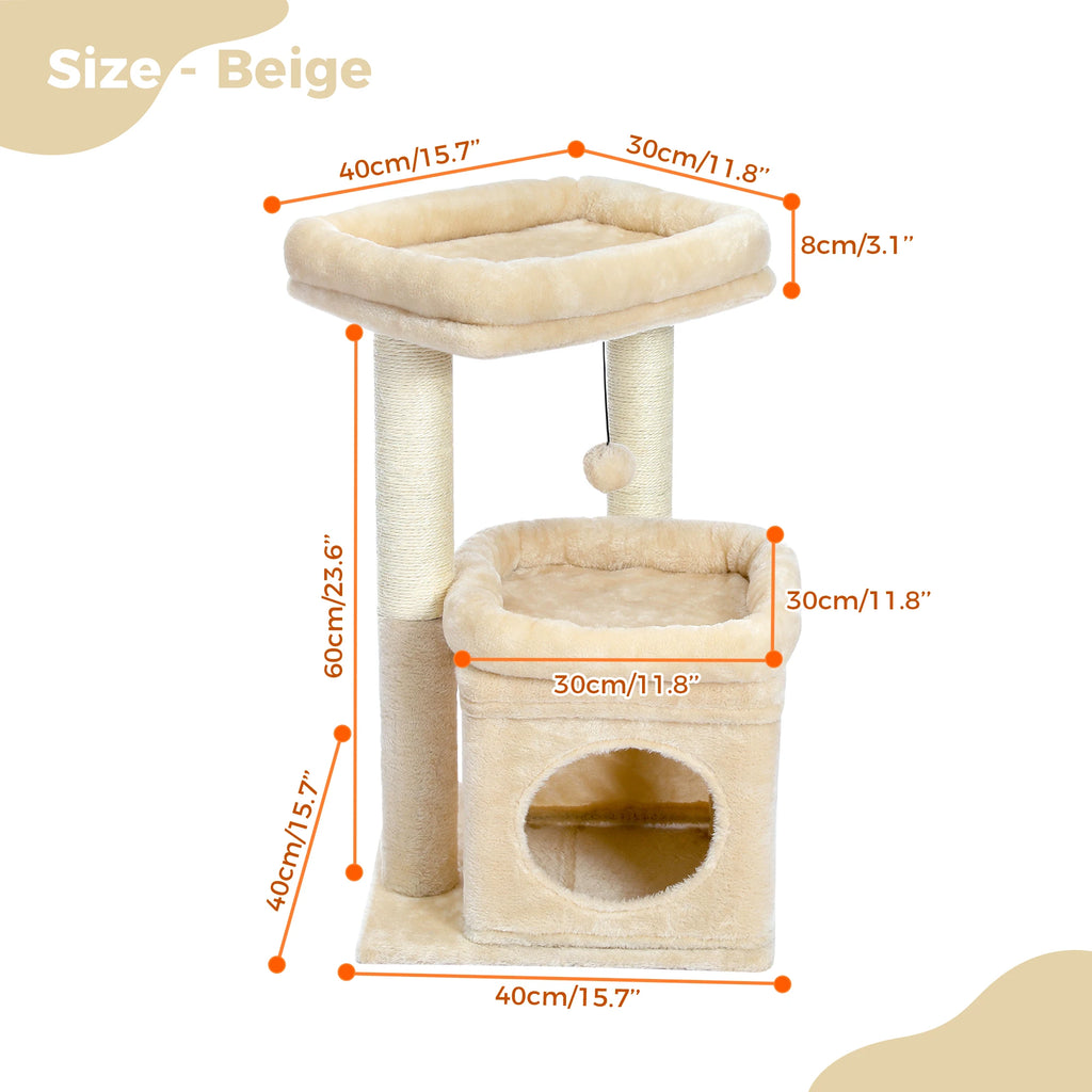 MiniNest Plush Cat Tower