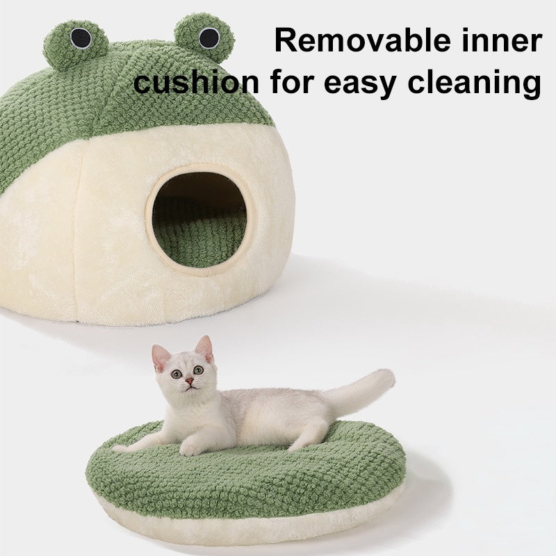 FrogNest Cozy Pet Cave