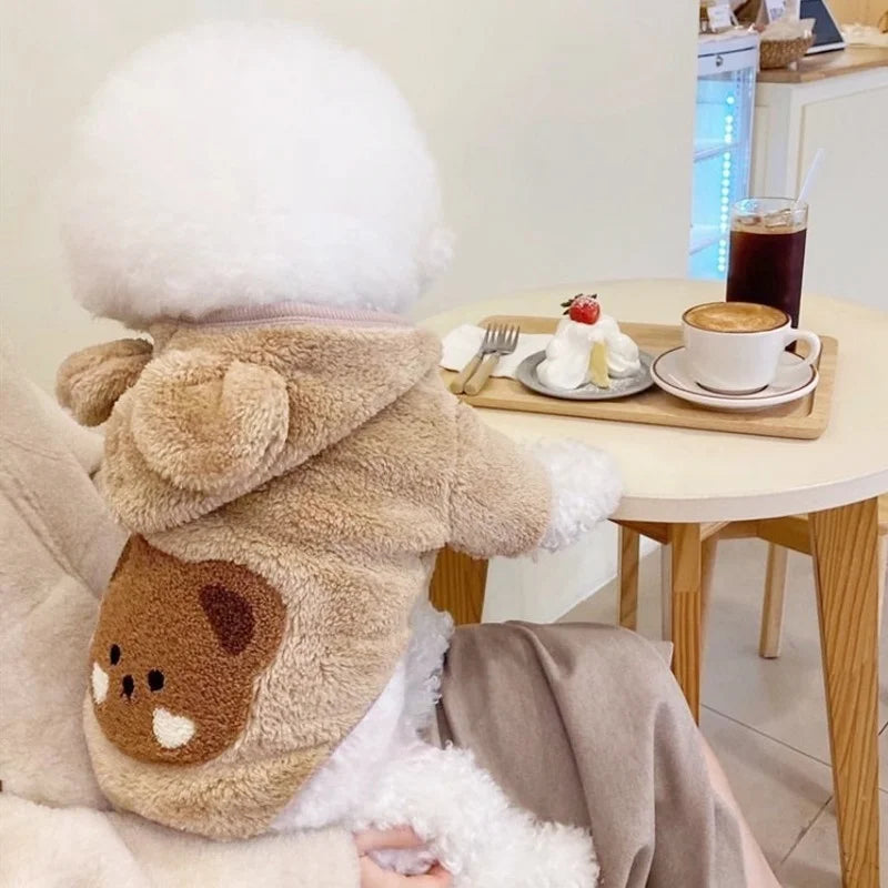 Cozy Bear Fleece Hoodie