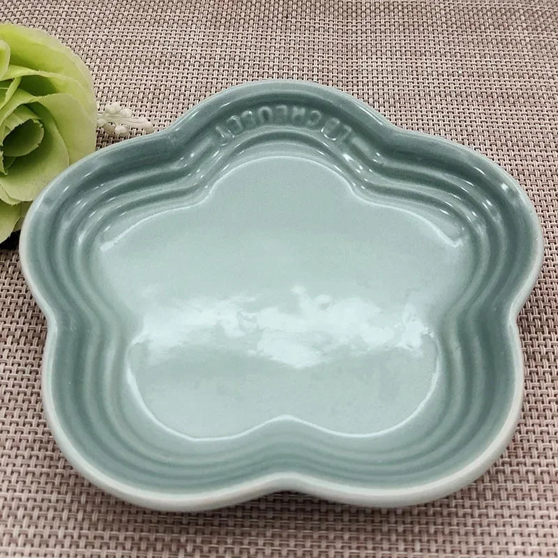 Extra-Wide Raised Ceramic Pet Bowl (Whisker-Friendly & Anti-Vomiting)