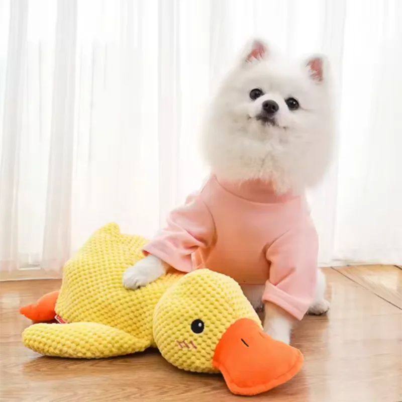 🐤Snuggle Duck Plush Squeaky Toy