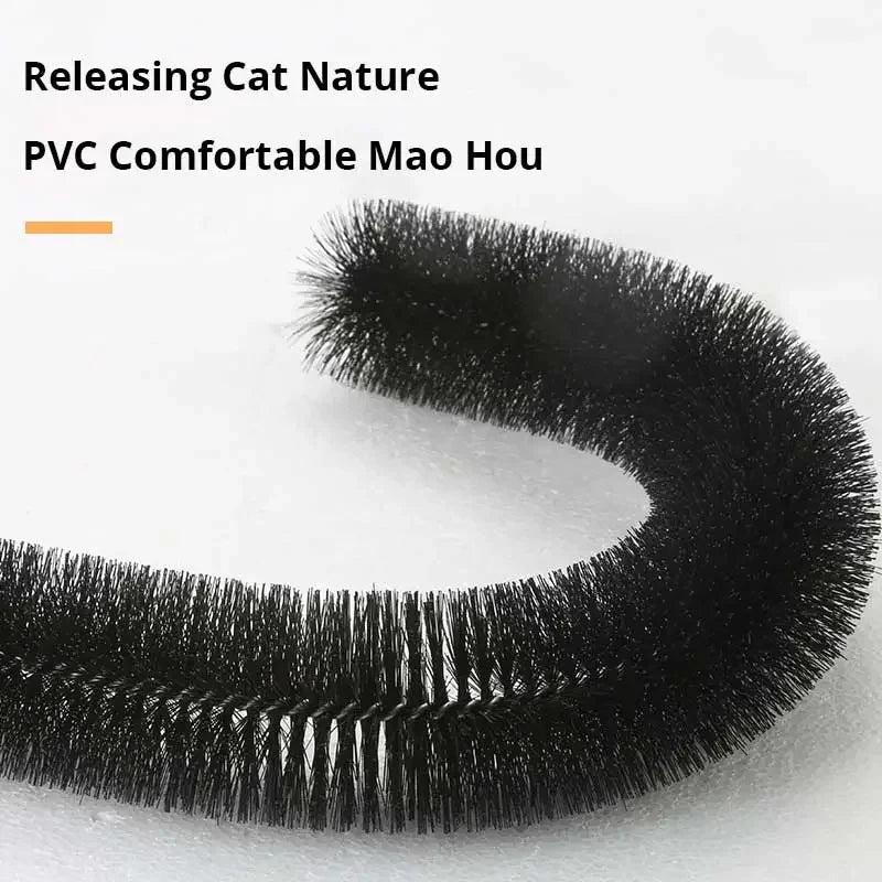 Self-Grooming Cat Arch with Scratching Base