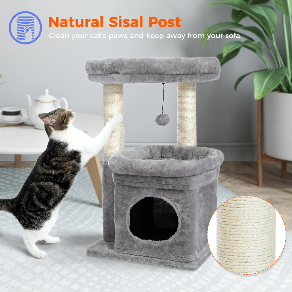 MiniNest Plush Cat Tower